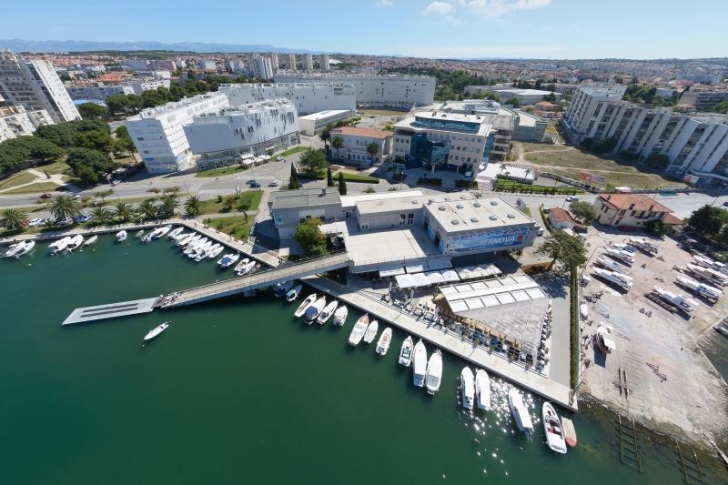 Zadar iz zraka, zračna panorama