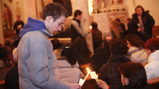 Crkva Sv. Šime : Svečana proslava Svijećnice (foto:Saša Čuka)