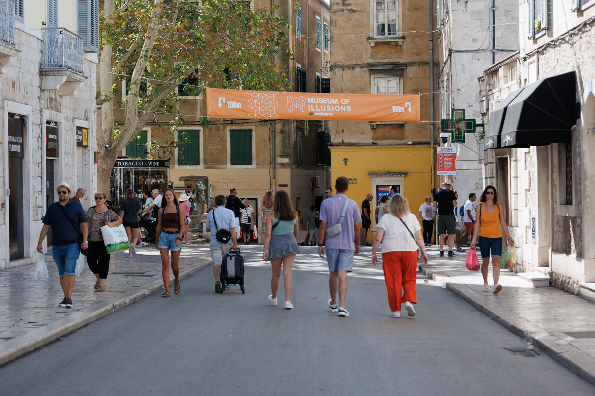 Split – centar grada i plaža Bačvice, 16. rujna 2023. Split – centar grada i plaža Bačvice, 16. rujna 2023.