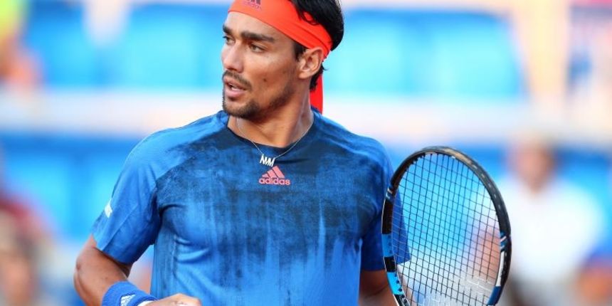 20.07.2015., Umag – 26. Konzum Croatia Open Umag. Prvo kolo 26. ATP teniskog turnira, Fabio Fognini – Jiri Vesely. Photo: Slavko Midzor/PIXSELL 20.07.2015., Umag – 26. Konzum Croatia Open Umag. Prvo kolo 26. ATP teniskog turnira, Fabio Fognini – Jiri Vesely. Photo: Slavko Midzor/PIXSELL