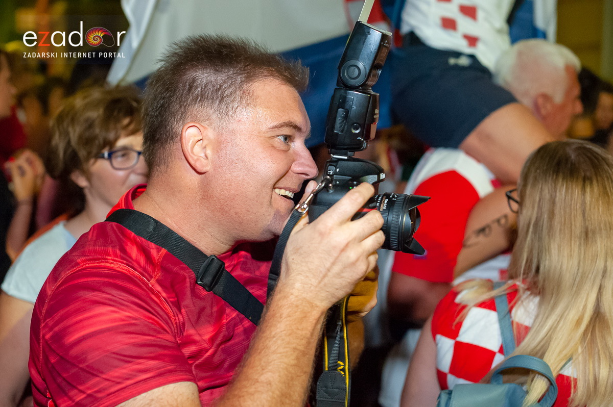 Zadar je gorio: Velika fešta nakon plasmana Vatrenih u finale Svjetskog prvenstva