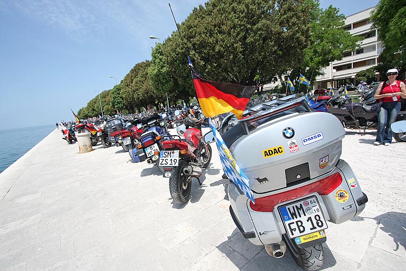 Susret bikera u Zadru (foto: Marin Gospić)