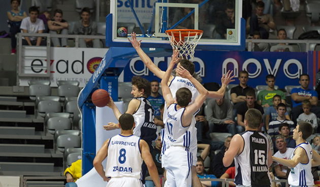A-1 liga za prvaka, 2. kolo: KK Zadar – KK Alkar Sinj 78-74, Foto: Kristijan Orlić