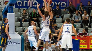 A-1 liga za prvaka, 6. kolo: KK Zadar – KK Zagreb 87-69, foto: Kristijan Orlić