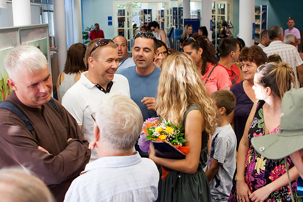 Otvorenje izložbe “Boje Afrike” Ivane Kulaš, Foto: Kristijan Orlić Otvorenje izložbe “Boje Afrike” Ivane Kulaš, Foto: Kristijan Orlić