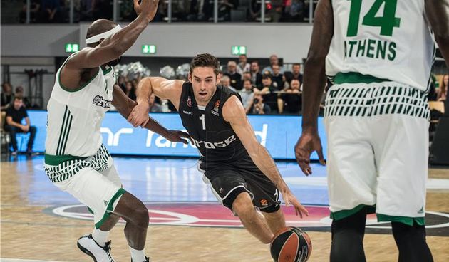 Fabien Causeur, Brose Bamberg. Foto: EPA/NICOLAS ARMER/Hina