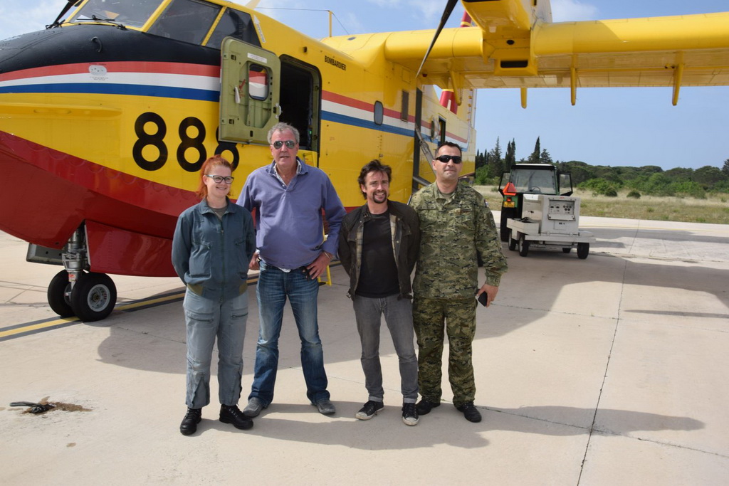 Ekipa tv showa “The Grand Tour” snimala u Zrakoplovnoj bazi u Zemuniku