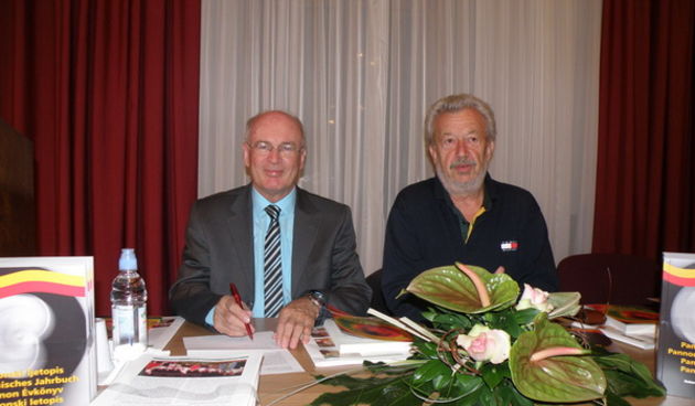 Panonski ljetopis, Šipićeve Koljnofske susrete i Panonski list pred zadarskom odabranom publikom predstavili su ugledni hrvatski književnik i slikar Tomislav Marijan Bilosnić i dr. sc. Robert Hajszan, ravnatelj Panonskog instituta