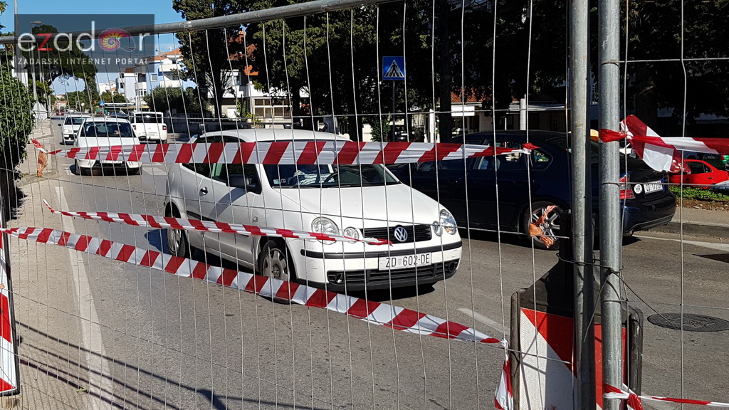 Zbog radova zatvorena Ulica Put Bokanjca od križanja s Putem Nina do križanja s Benka Benkovića