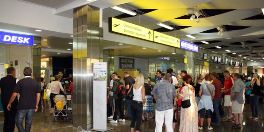 Zracna luka Zadar 18. srpnja 2009, Foto: Mladen Malik