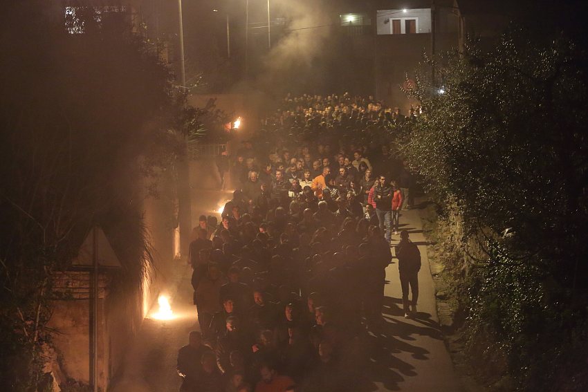 Bibinje: Održana tradicionalna procesija Velikog Petka. Foto: Leo Banić