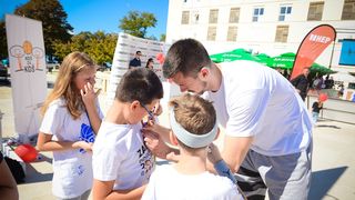 ZDBT 2016: Kids Day & Basket 3×3 na Forumu. Foto: Iva Perinčić ZDBT 2016: Kids Day & Basket 3×3 na Forumu. Foto: Iva Perinčić