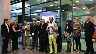 U Muzeju suvremene umjetnosti otvorena je izlozba Umjetnik na odmoru. Photo: Davor Visnjic/PIXSELL U Muzeju suvremene umjetnosti otvorena je izlozba Umjetnik na odmoru. Photo: Davor Visnjic/PIXSELL