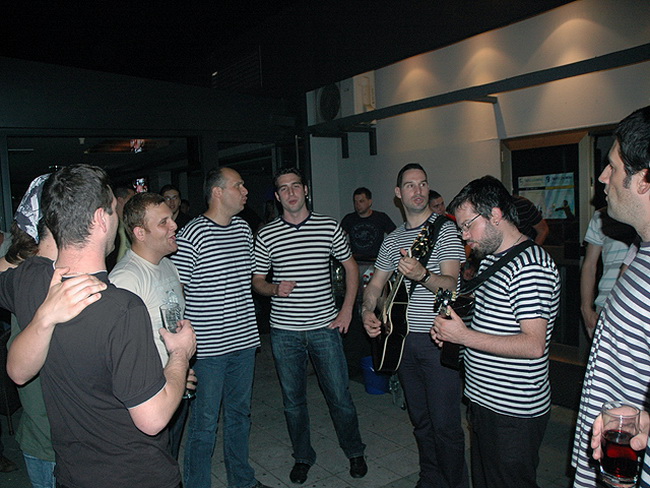 Ribarska festa zadarskih studenata u zagrebackom klubu Roko Ribarska festa zadarskih studenata u zagrebackom klubu Roko