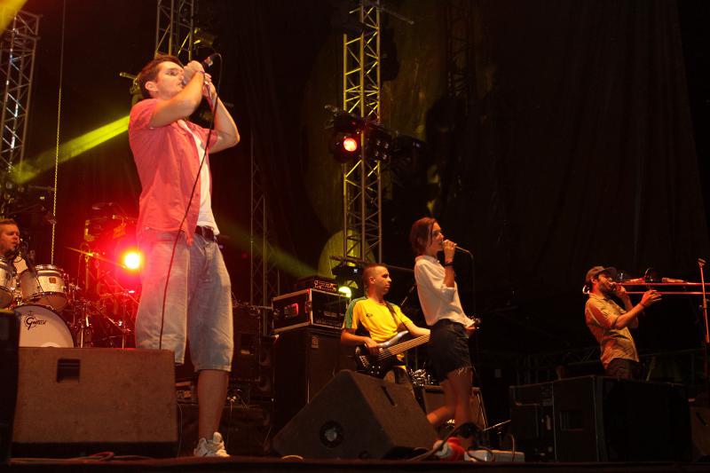 Skunk Anansie i Dubioza kolektiv oduševili nekoliko tisuća posjetitelja. Photo: Kristina Stedul Fabac/PIXSELL Skunk Anansie i Dubioza kolektiv oduševili nekoliko tisuća posjetitelja. Photo: Kristina Stedul Fabac/PIXSELL