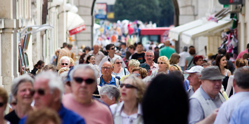 Đir po gradu 12. lipnja 2012., ljudi, turisti, gužva (foto:Saša Čuka)
