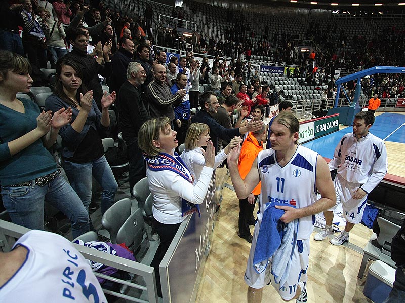 KK Zadar – KK Unics Kazan (foto: Marin Gospić)