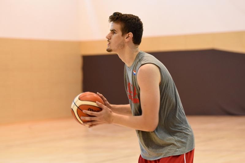 Prvi trening košarkaških reprezentativaca u Svetom Martinu na Muri