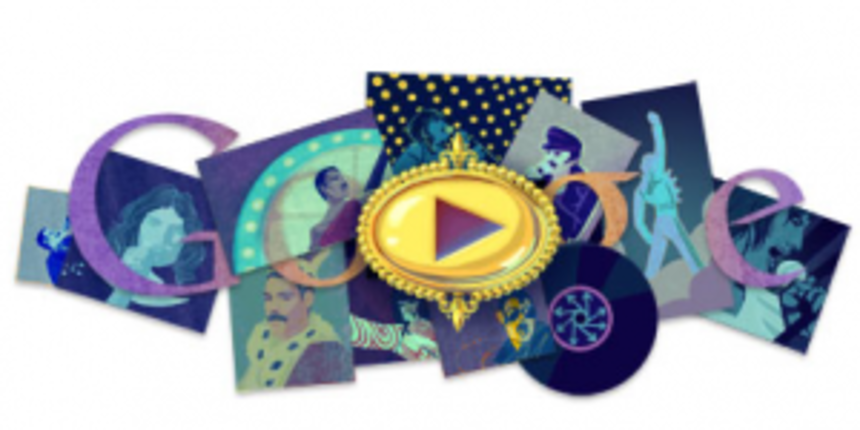 Google Doodle Freddy Mercury Google Doodle Freddy Mercury