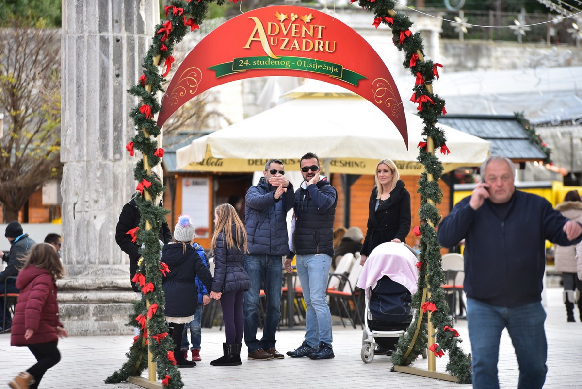 Advent u Zadru: Prekrasno subotnje jutro u Zadru