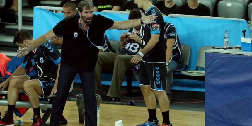 17.09.2015., Arena Zagreb, Zagreb – 1. kolo Velux rukometne lige prvaka: RK Zagreb PPD – THW Kiel. Veselin Vujovic. Photo: Goran Stanzl/PIXSELL 17.09.2015., Arena Zagreb, Zagreb – 1. kolo Velux rukometne lige prvaka: RK Zagreb PPD – THW Kiel. Veselin Vujovic. Photo: Goran Stanzl/PIXSELL