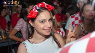 Zadar je gorio: Velika fešta nakon plasmana Vatrenih u finale Svjetskog prvenstva