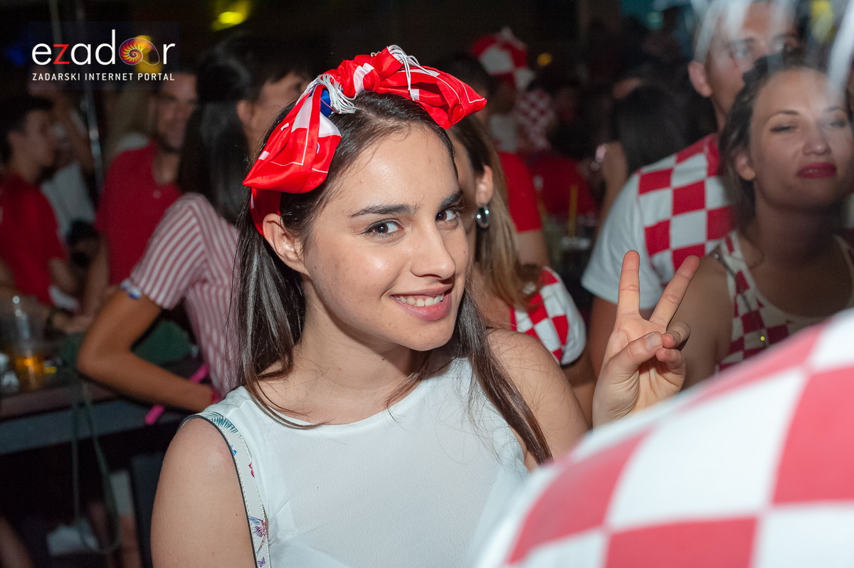 Zadar je gorio: Velika fešta nakon plasmana Vatrenih u finale Svjetskog prvenstva