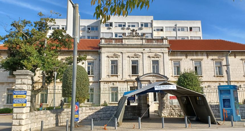 Opca bolnica Zadar, ob zadar, koronavirus ilustracija