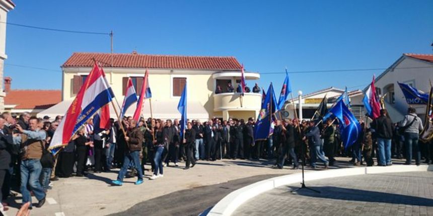 Na Bokanjcu otkriveno spomen obilježje poginulim braniteljima, foto: Radio Zadar Na Bokanjcu otkriveno spomen obilježje poginulim braniteljima, foto: Radio Zadar