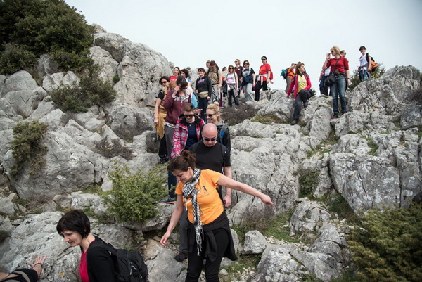 Drugi Planinarski pohod “Hajdemo do Vrane” 2. travnja 2016. Foto: Vinko Pešić