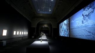 Zagreb: Eksponati izložbe Alberto Giacommeti u Umjetničkom paviljonu Zagreb: Eksponati izložbe Alberto Giacommeti u Umjetničkom paviljonu