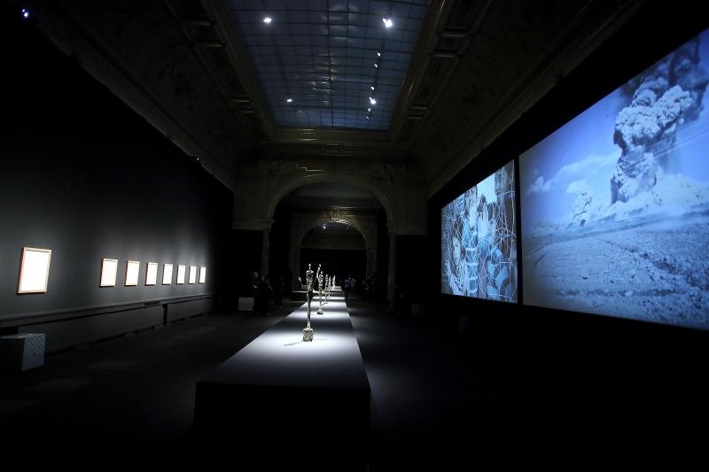 Zagreb: Eksponati izložbe Alberto Giacommeti u Umjetničkom paviljonu Zagreb: Eksponati izložbe Alberto Giacommeti u Umjetničkom paviljonu