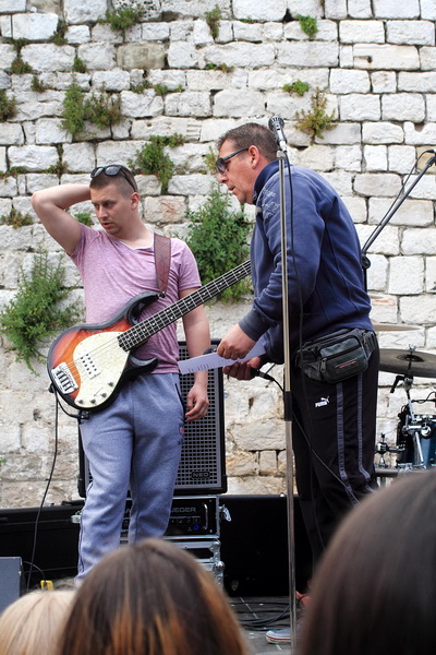 The Voice u Zadru: Sara, Dino, Ive i Jure na Trgu pet bunara, Foto: Roberto Lerga