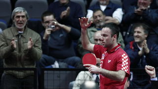 Split, 020310.
Spaladium Arena.
Trece kolo Europske lige u stolnom tenisu odrzalo se u Spaladium Areni gdje su snage odmjerili reprezentacija Hrvatske sa Srbijom u muskoj kategoriji i reprezentacija Hrvatske sa Madjarskom u zenskoj kategoriji.
Spektakl j Split, 020310.
Spaladium Arena.
Trece kolo Europske lige u stolnom tenisu odrzalo se u Spaladium Areni gdje su snage odmjerili reprezentacija Hrvatske sa Srbijom u muskoj kategoriji i reprezentacija Hrvatske sa Madjarskom u zenskoj kategoriji.
Spektakl j