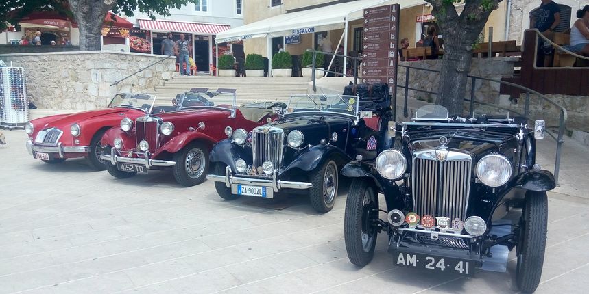 MG Oldtimeri na Uhlincu u Pagu