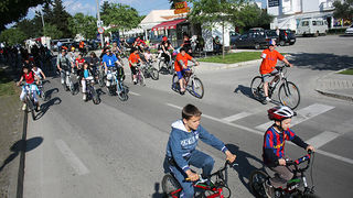 Biciklijada “Jedan auto manje” (Foto:Saša Čuka)