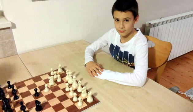 Damian Vučenović kadetski prvak Hrvatske u šahu do 11 godina