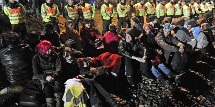 PXL nuklearni otpad prosvjed njemačka PXL nuklearni otpad prosvjed njemačka