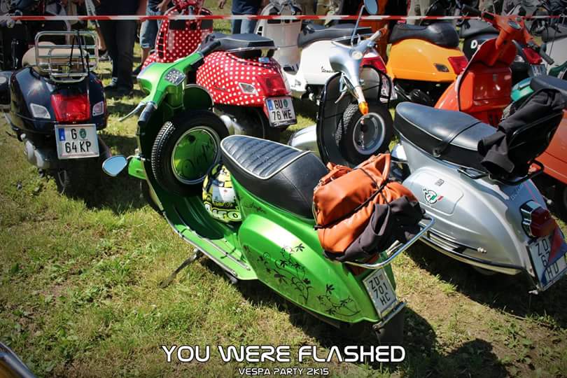 Vespa klub Zadar u Austriji, foto-klub Scooterie Liebnitz