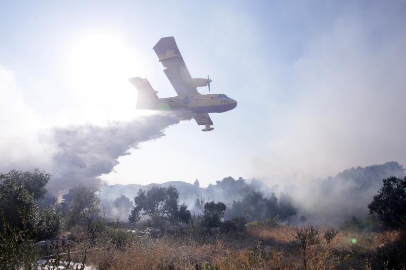 Požar na Plovaniji 11. kolovoza 2013. Foto: Željko Mršić/PIXSELL Požar na Plovaniji 11. kolovoza 2013. Foto: Željko Mršić/PIXSELL
