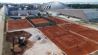 Pripreme teniske reprezentacije na Višnjiku