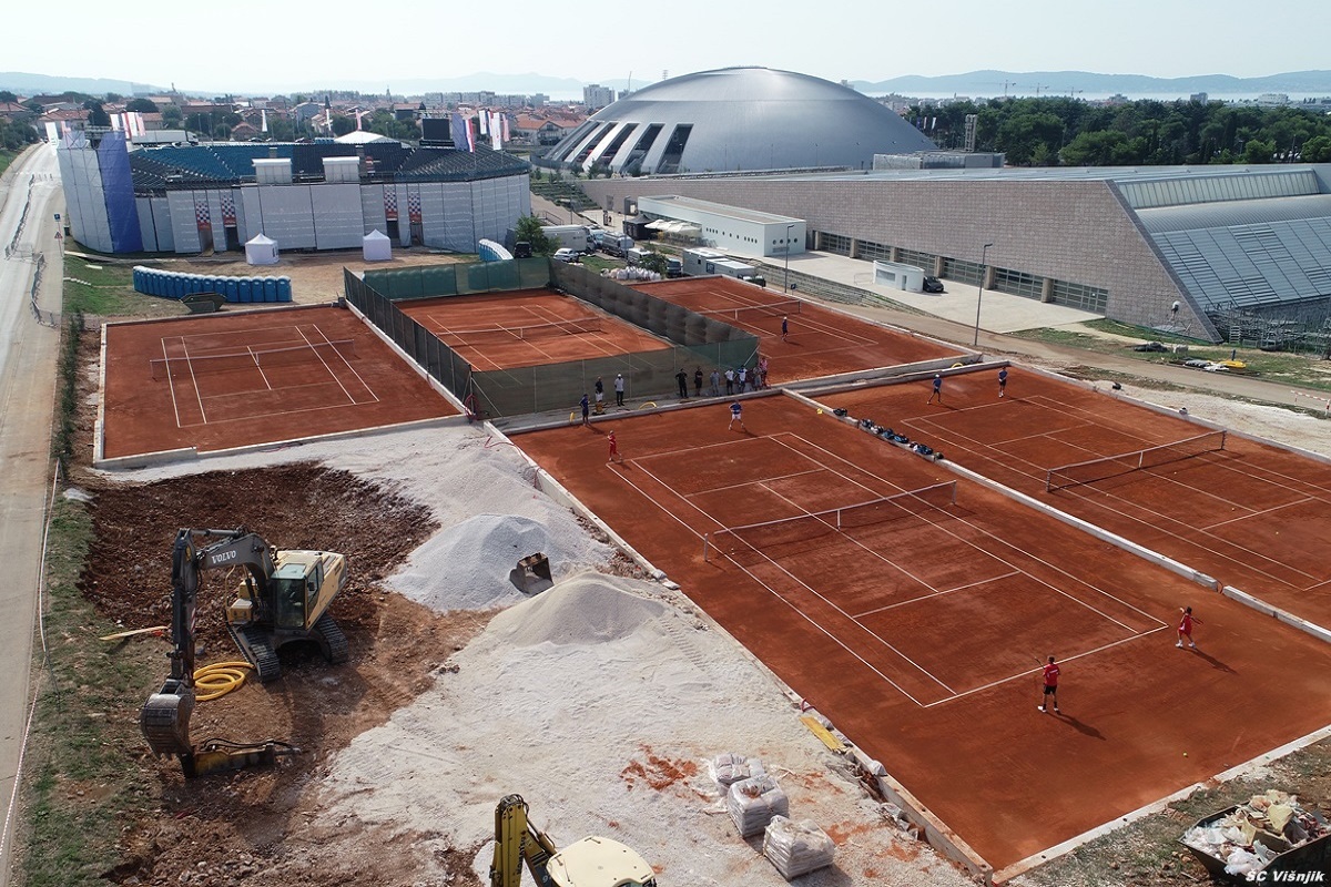 Pripreme teniske reprezentacije na Višnjiku