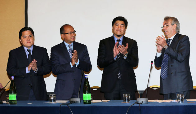 Erick Thohir i Massimo Moratti, foto: inter.it
