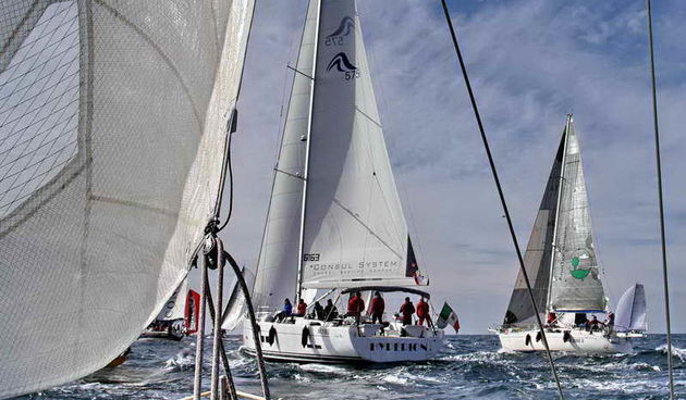 Trst: JK Uskok na regati “Barcolana”, foto- L. Kvarantan