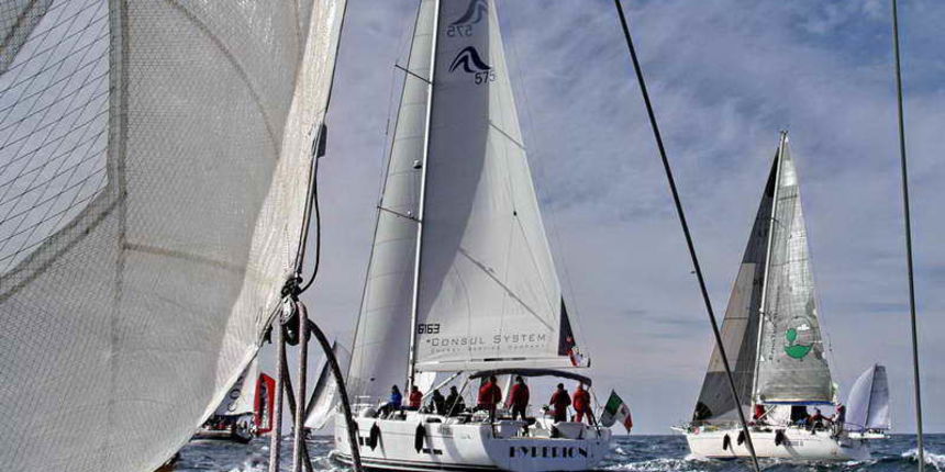 Trst: JK Uskok na regati “Barcolana”, foto- L. Kvarantan