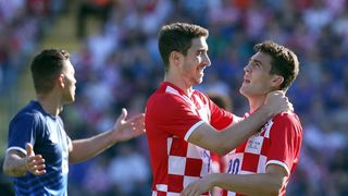 07.06.2015., Varazdin – Prijateljska nogometna utakmica izmedju Hrvatske i Gibraltara. Photo: Goran Stanzl/PIXSELL