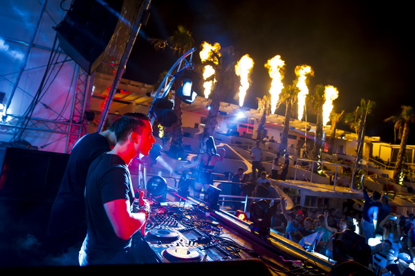 Drugog dana Blacksheep Festivala u Aquarius klubu na Zrću nastupili su Lucas&Steve. Foto: Goran Telak