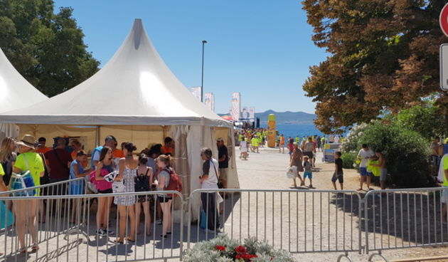 Sasvim osoban doživljaj – 10. dm Millennium Jump sa zadarske rive. Foto: Mladen Malik Barba