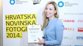Velika dvorana HND-a, Proglasenje pobjednika 12. natjecaja Hrvatska novinska fotografija. Photo: Goran Jakus/PIXSELL Velika dvorana HND-a, Proglasenje pobjednika 12. natjecaja Hrvatska novinska fotografija. Photo: Goran Jakus/PIXSELL