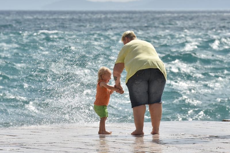 Guštanje u jugu na zadarskoj rivi 15. rujna 2015. Foto: Dino Stanin/PIXSELL